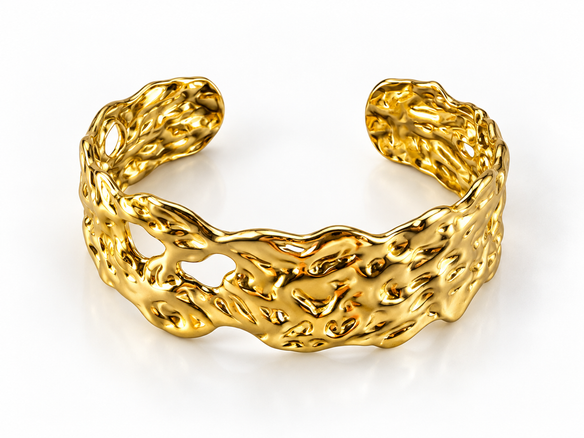 Brazalete Arrecife de DE·LUNARE, fotografía del producto