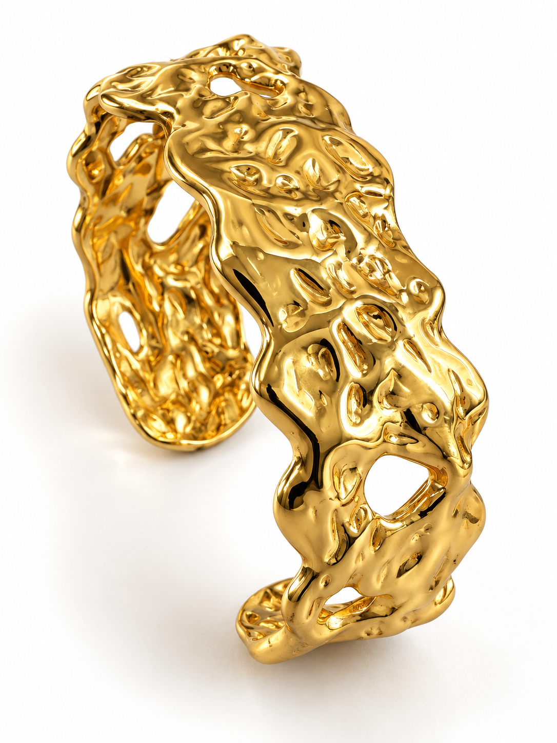 Brazalete Arrecife de DE·LUNARE, fotografía del producto