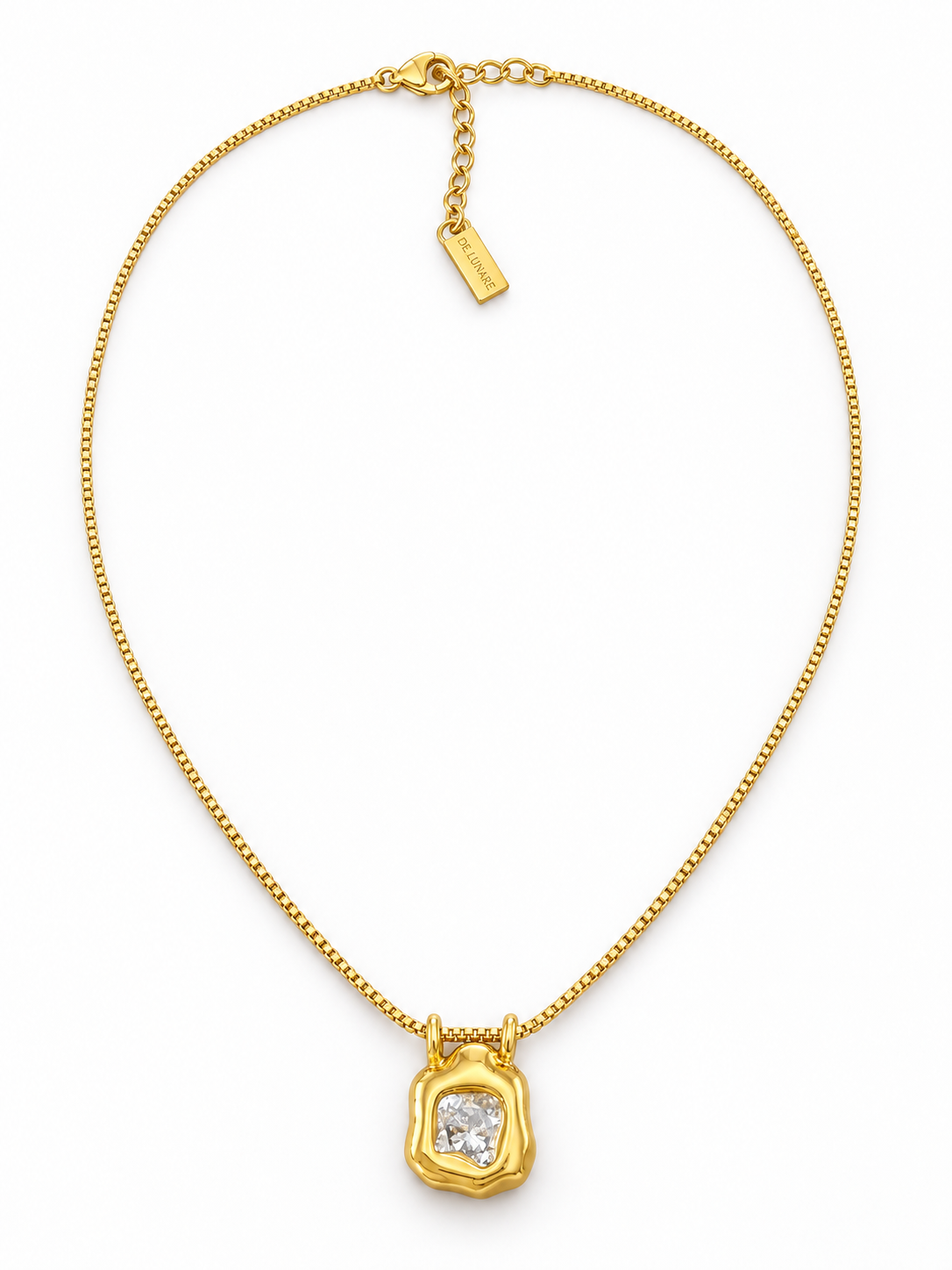Collar Gota de DE·LUNARE, fotografía del producto completo